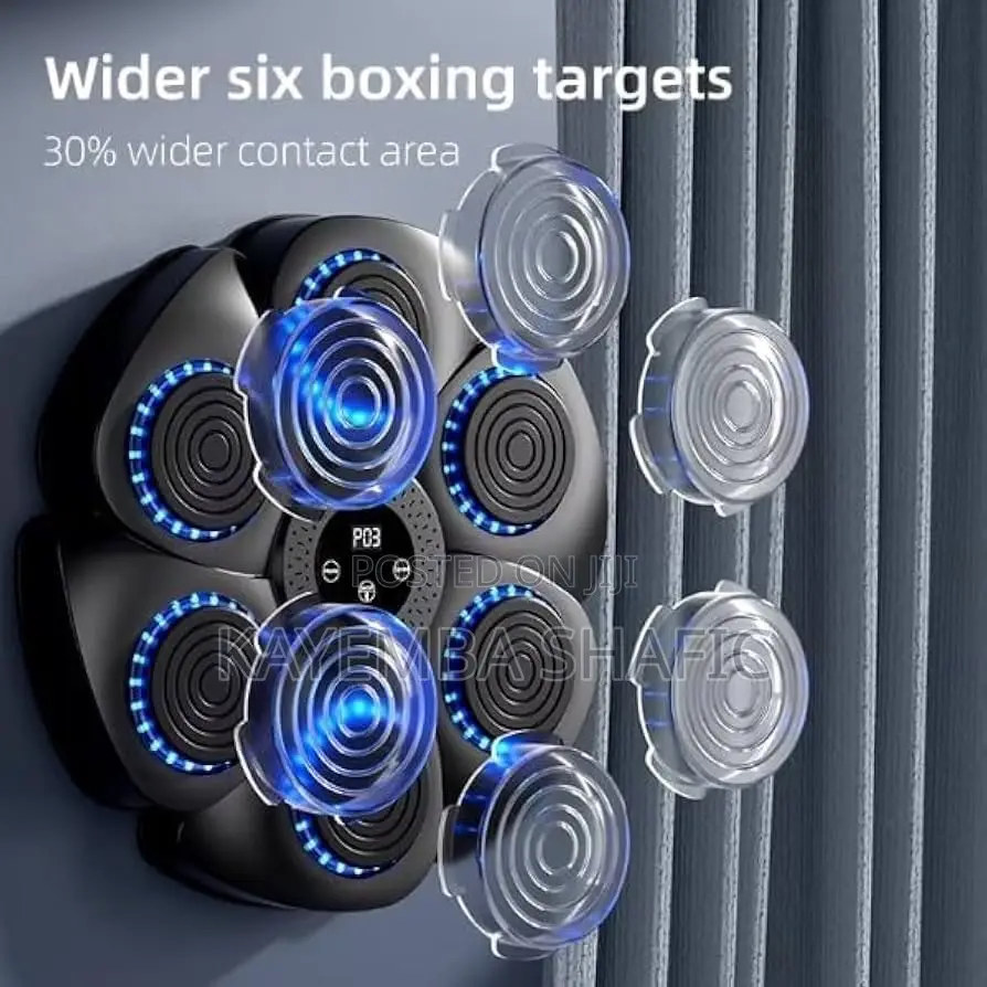 Smart Bluetooth Music Boxing Machine With Wall-Mounted Target