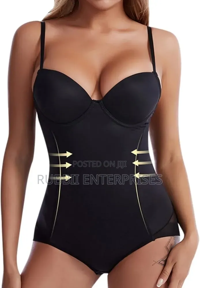 Slimming Bustier Self Suck Backless Bra Body Suit