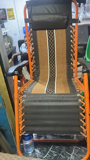 Orange Foldable Beach Chair