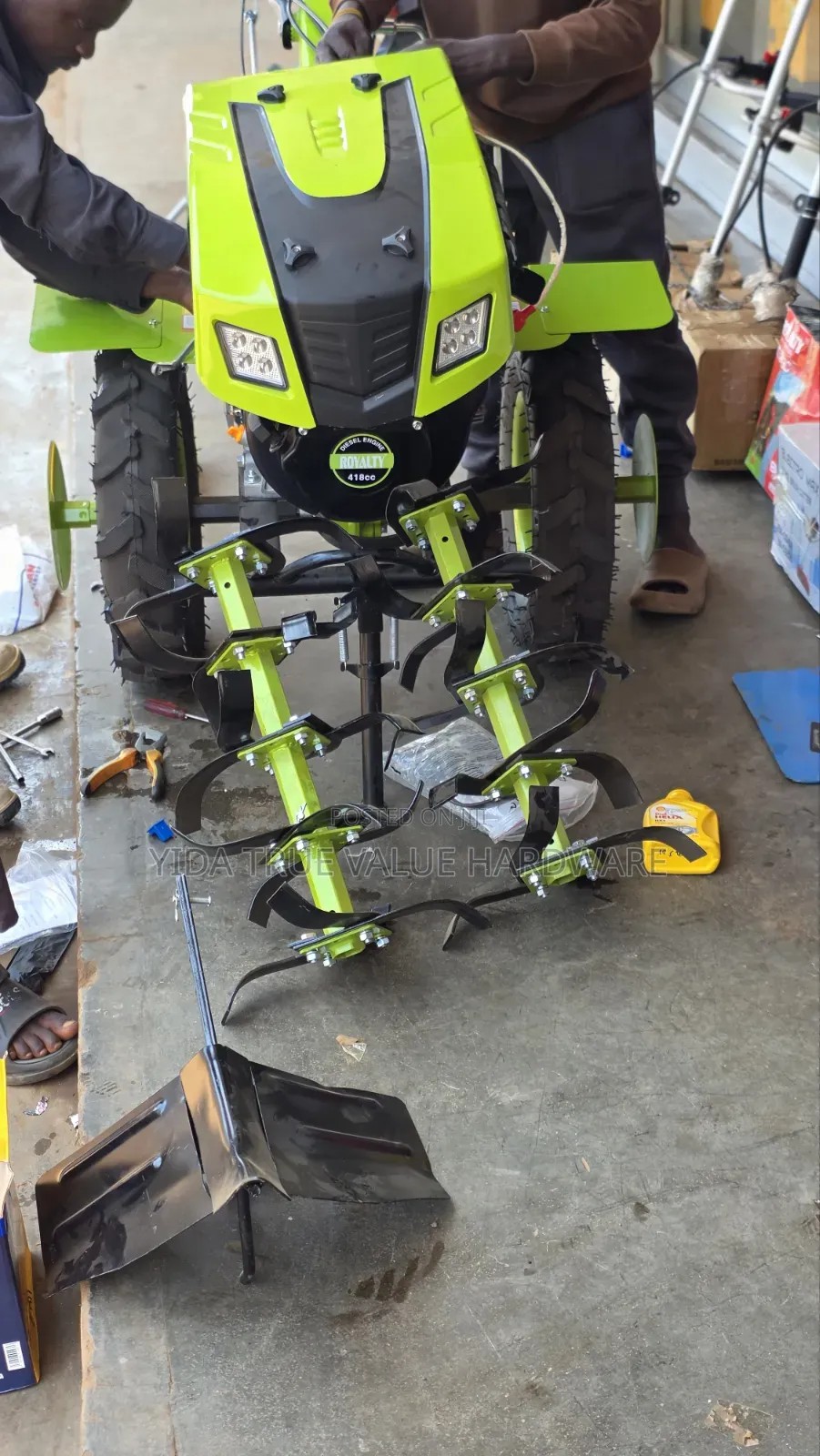 Diesel Garden Tiller Royalty