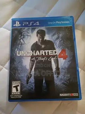 Uncharted 4: A Thief's End PS4 Game Disc