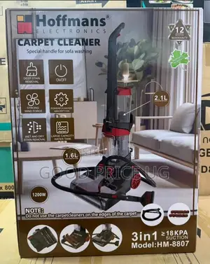 Hoffmans Electronics 3-in-1 Carpet Cleaner (Model: HM-8807)
