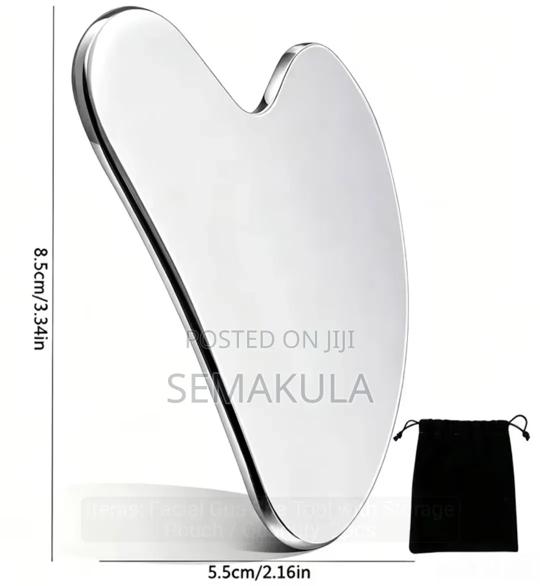 Gua Sha Tool With Storage Pouch