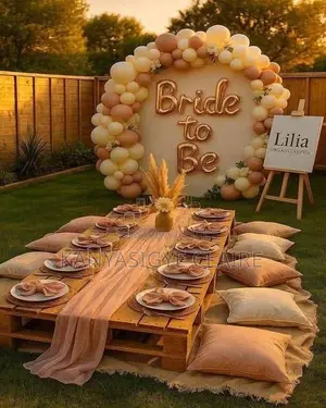 Bride to Be Surprise Decor