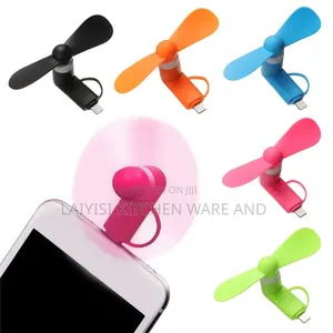 Mobile Phone Handheld Fan Portable 2 in Mini USB Chargeable Fan