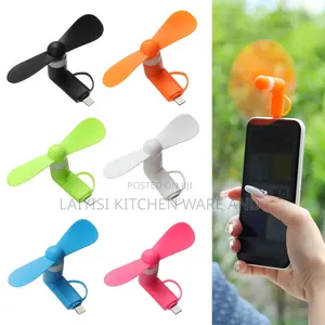 Mobile Phone Handheld Fan Portable 2 in Mini USB Chargeable Fan