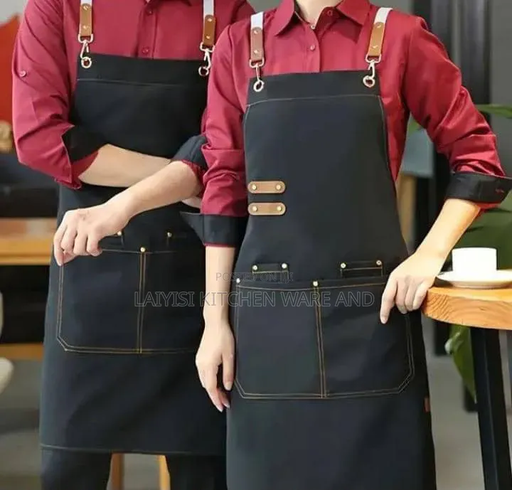 2-Piece Unique Durable Working Aprons – Stylish Protective Kitchen