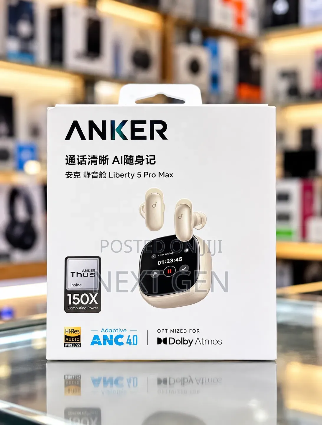 Anker Soundcore Liberty 5 Pro Max — Ai Note-Taker 