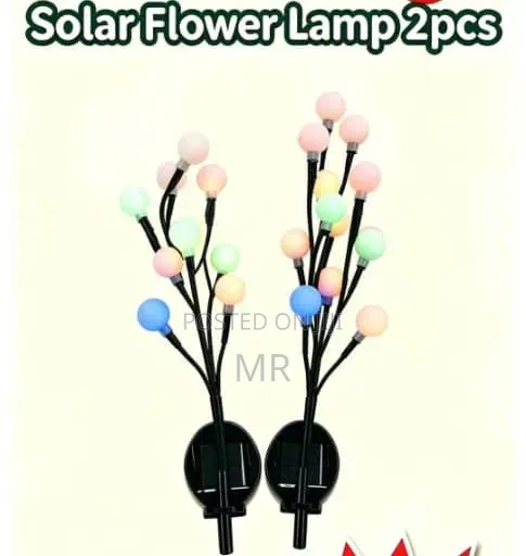 Solar Flower Lamps for X Mas. And Dicoration. Get Yourself One to Save