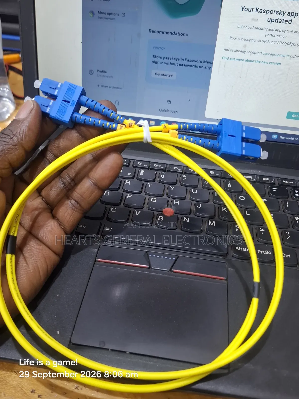 Fiber Optic Patch Cord SC/UPC to SC/UPC Duplex