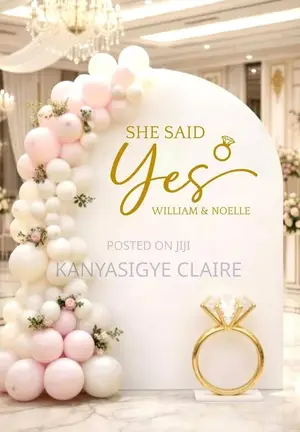 Luxurious Proposal Decor in Kampala