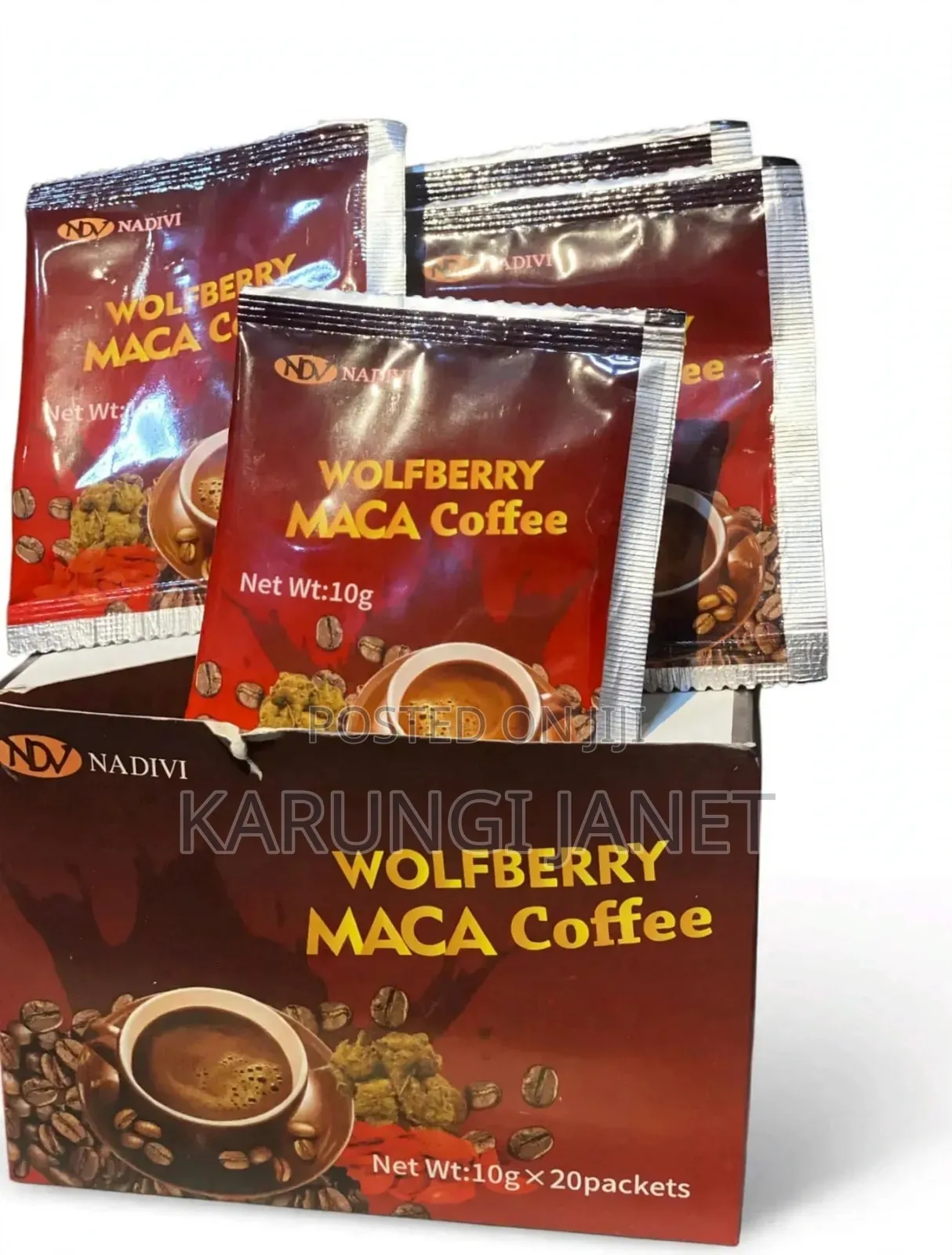Maca Wolfberry Coffee Instant Energy and Boost