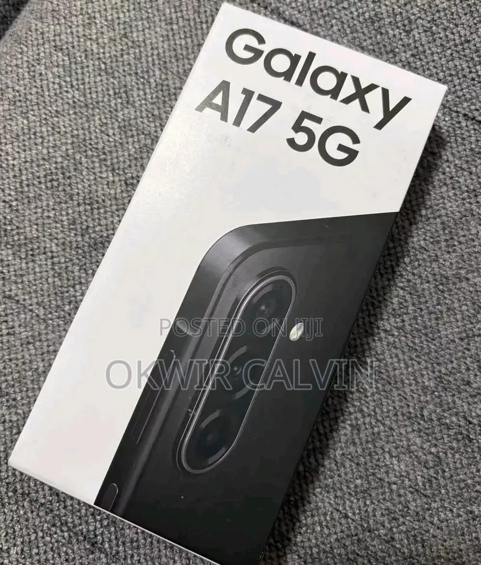 New Samsung Galaxy A17 5G 256 GB Black