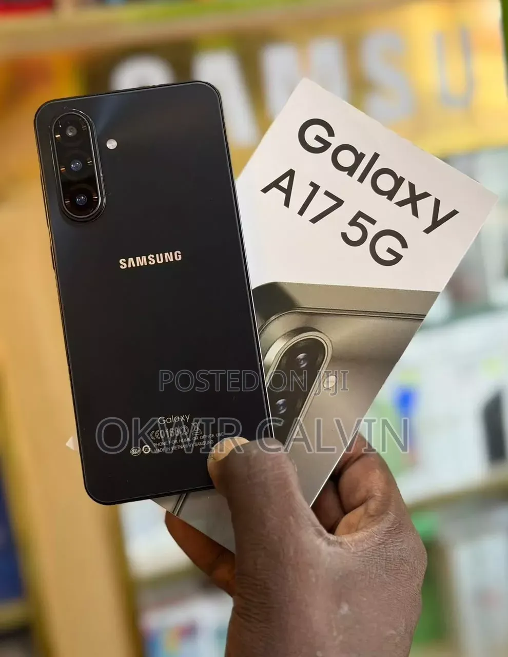 New Samsung Galaxy A17 5G 256 GB Black