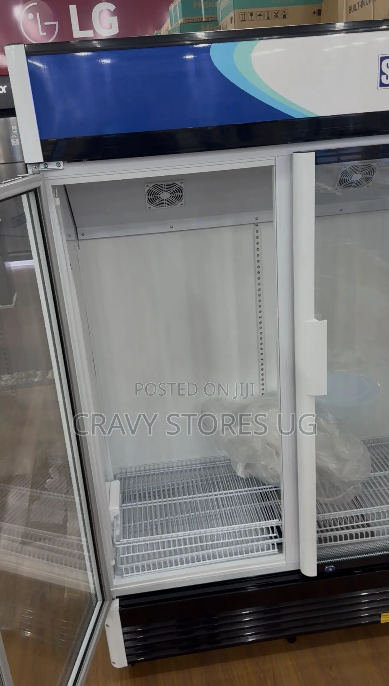 Solstar 900L Side by Side Chiller/Beverage Cooler Fridge