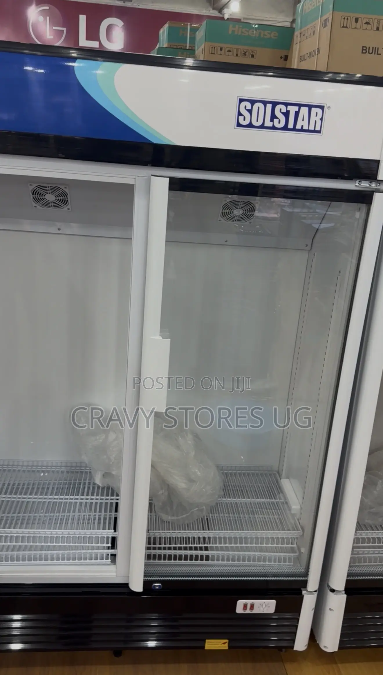 Solstar 900L Side by Side Chiller/Beverage Cooler Fridge