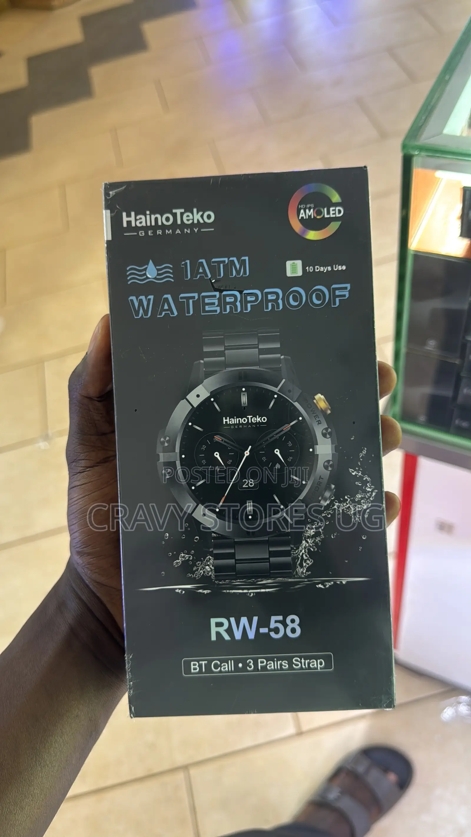Mens Round Sports Smartwatches