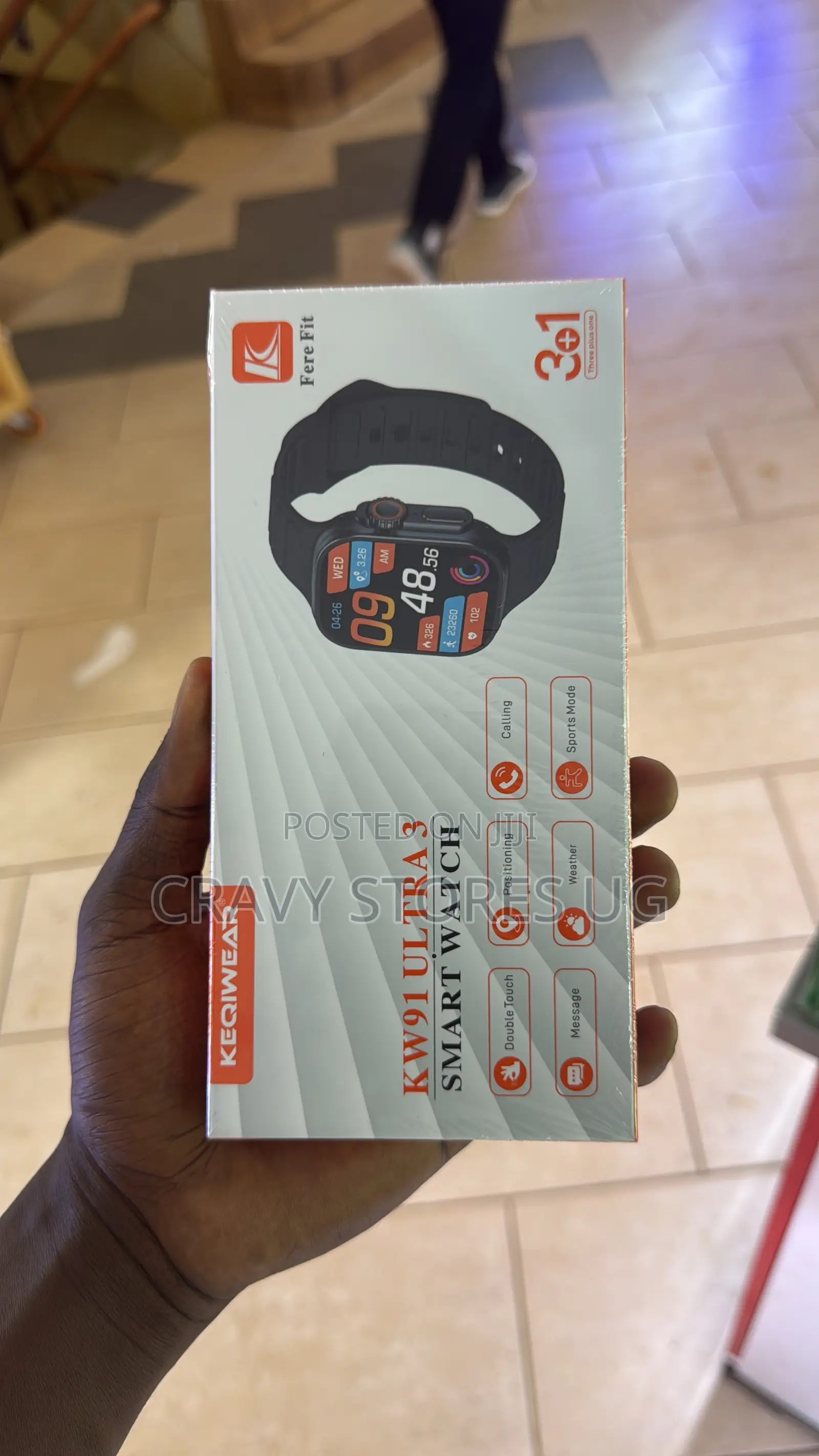 Mens Round Sports Smartwatches