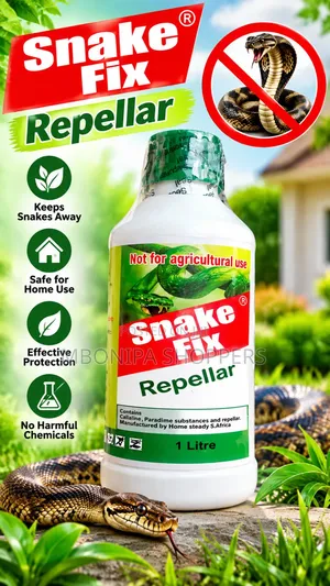 Snake Fix Repeller – 1 Litre Snake Deterrent for Home and Garden Use