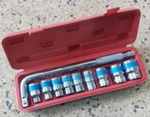 Box Spanner Set With an L-Handle