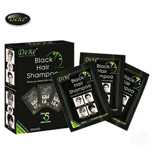 10sackets | Original Dexe Black Hair Shampoo Hair Darkening.