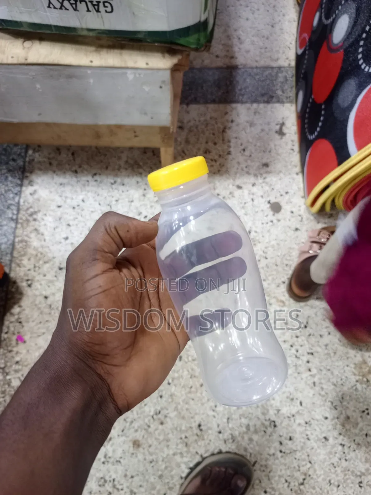 Clear Plastic Juice Bottle 12pcs