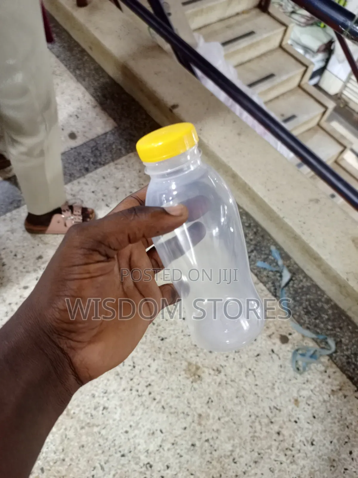 Clear Plastic Juice Bottle 12pcs