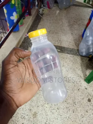 Clear Plastic Juice Bottle 12pcs