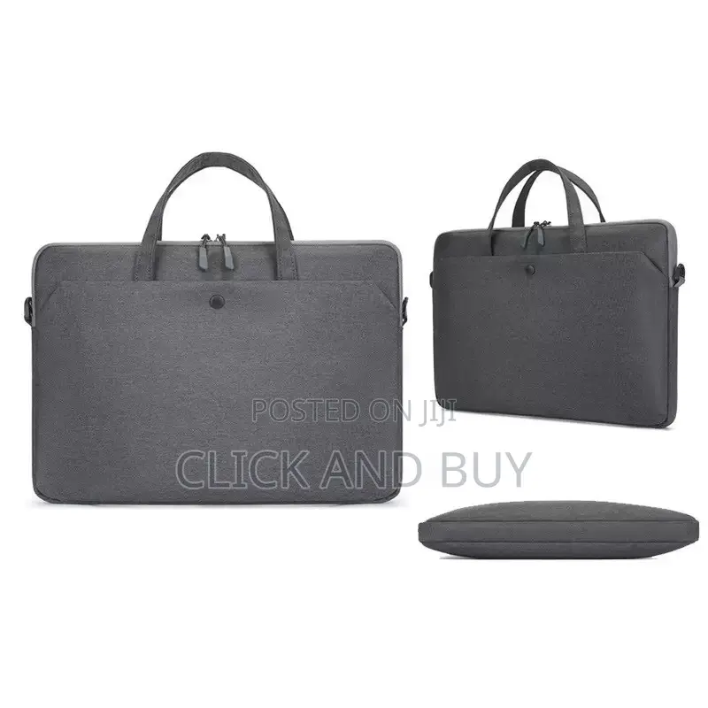 14 Inch Laptop Bag Briefcase Carrying Bag - Dark Grey