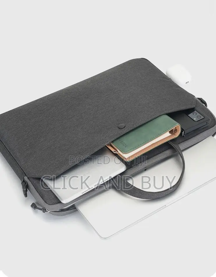 14 Inch Laptop Bag Briefcase Carrying Bag - Dark Grey