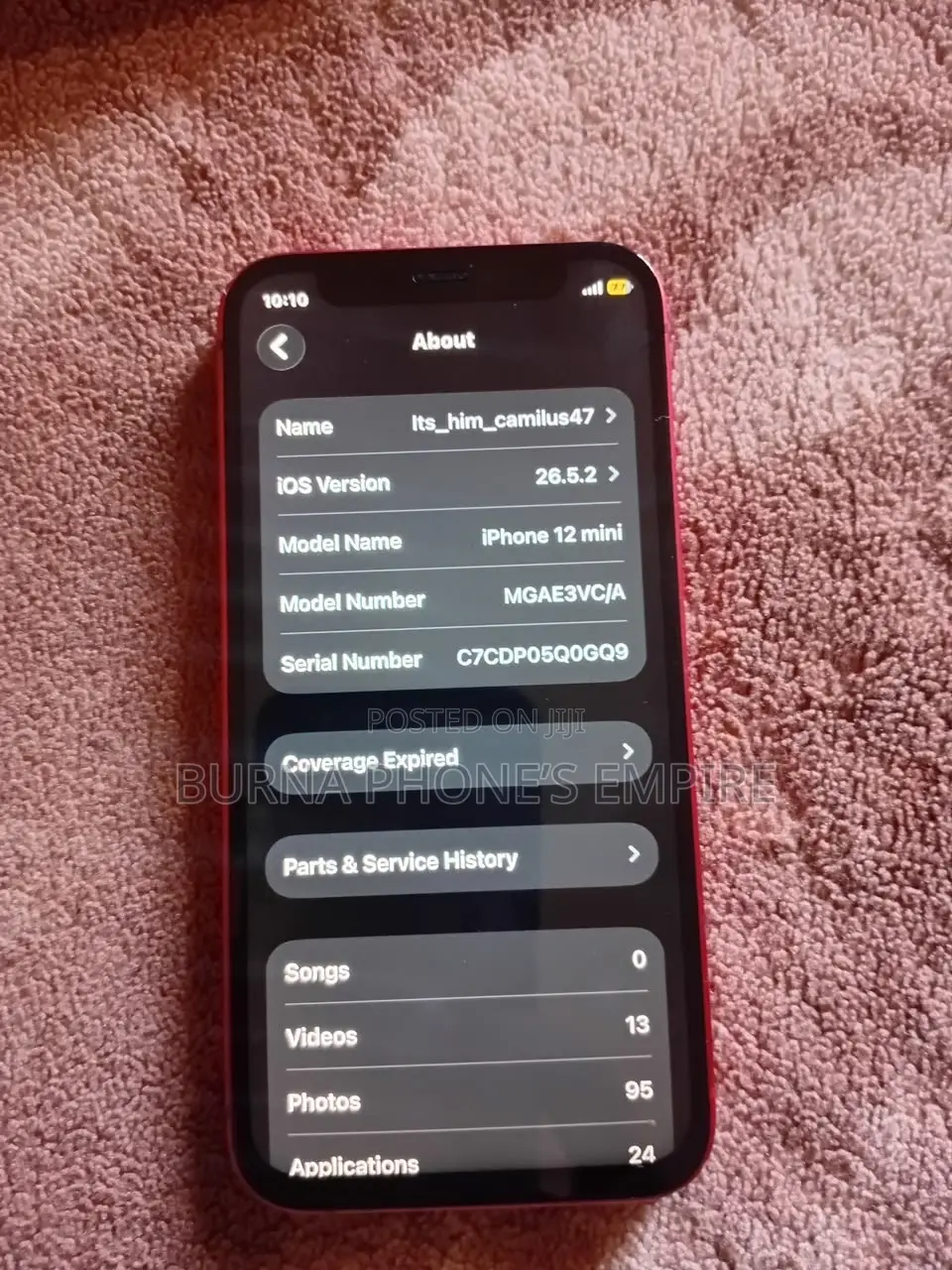 Apple iPhone 12 mini 64 GB Red