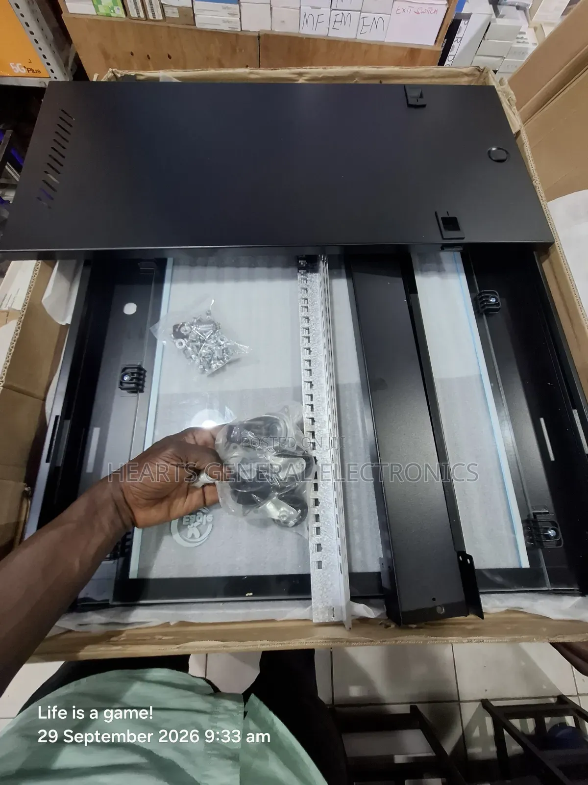 15U Rack Cabinet 600x450x736mm