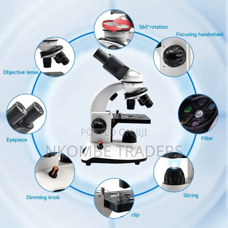 Binocular Microscope 40x-1000x for Students