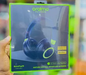 * Oraimo BoomPop 2S Wireless Headphones* HavyBassTM Powerful Audio