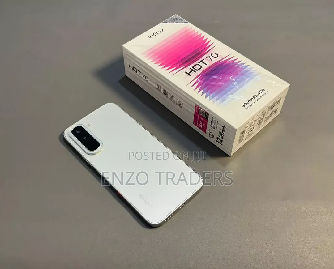 New Infinix Hot 70 256 GB Gray