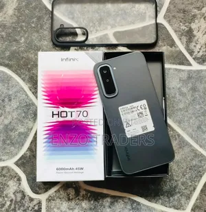 New Infinix Hot 70 256 GB Black