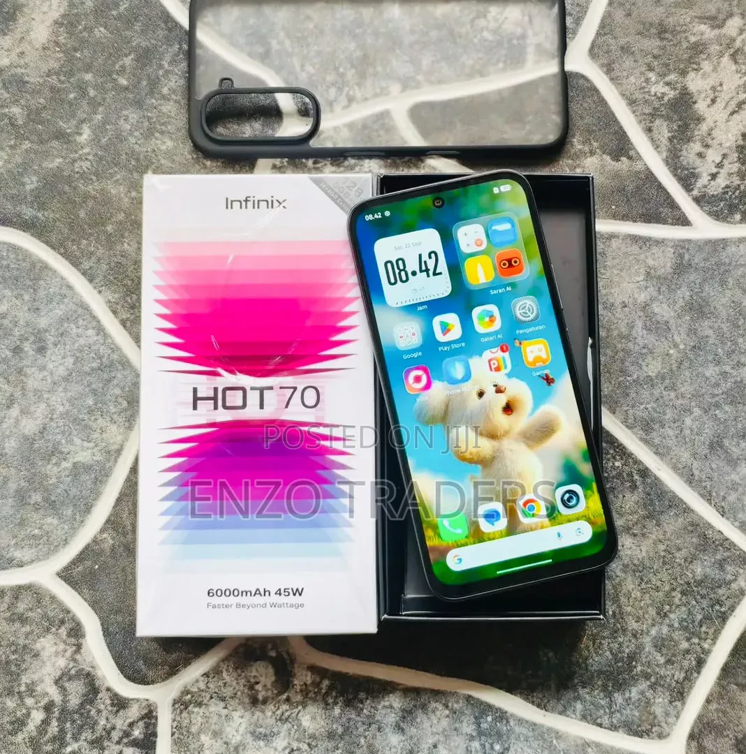New Infinix Hot 70 256 GB Black