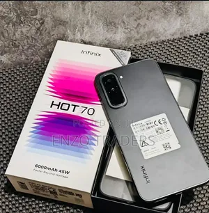 New Infinix Hot 70 256 GB Black
