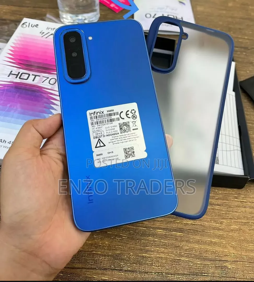 New Infinix Hot 70 256 GB Blue