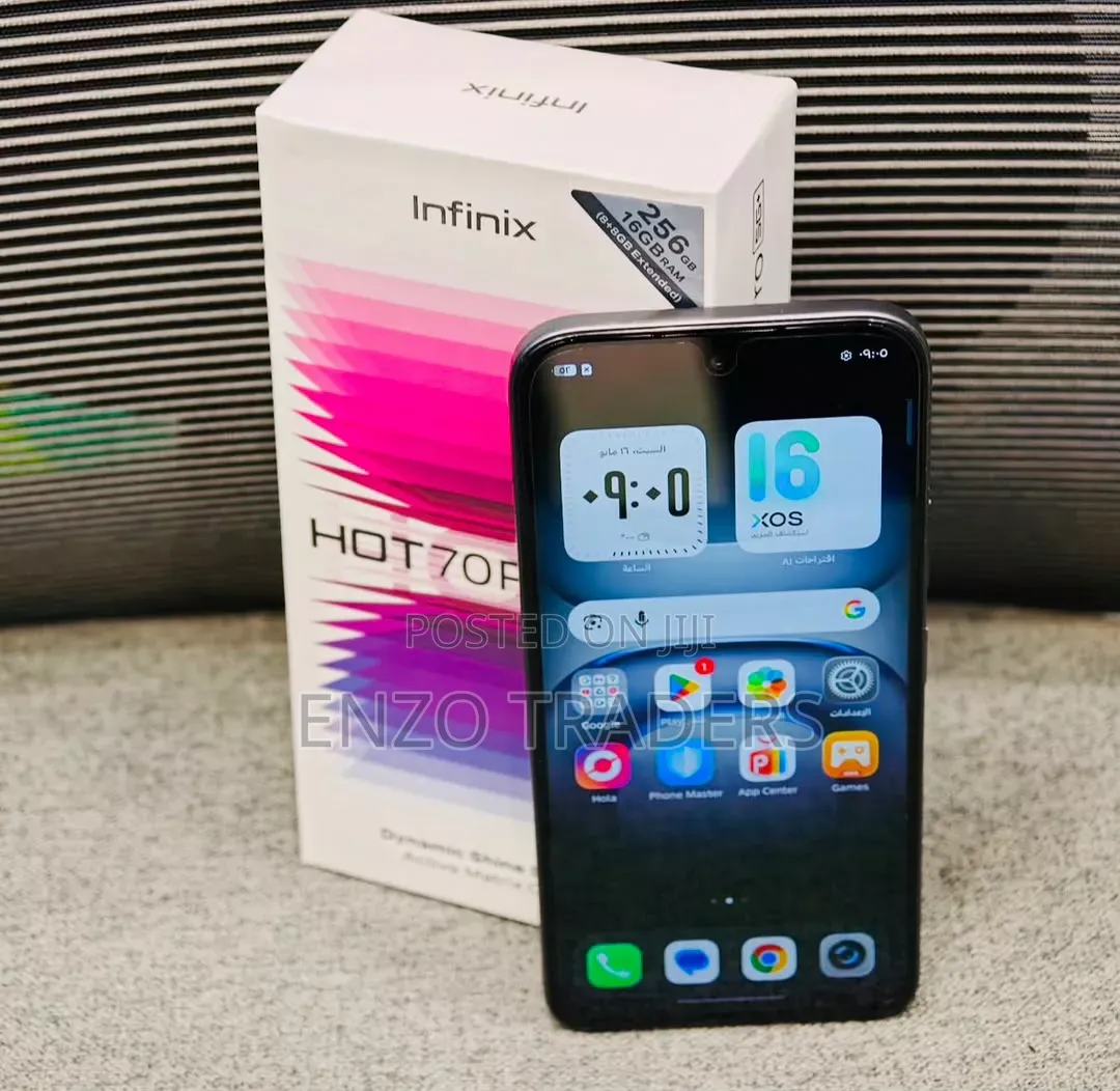 New Infinix Hot 70 Pro 5G+ 256 GB Black