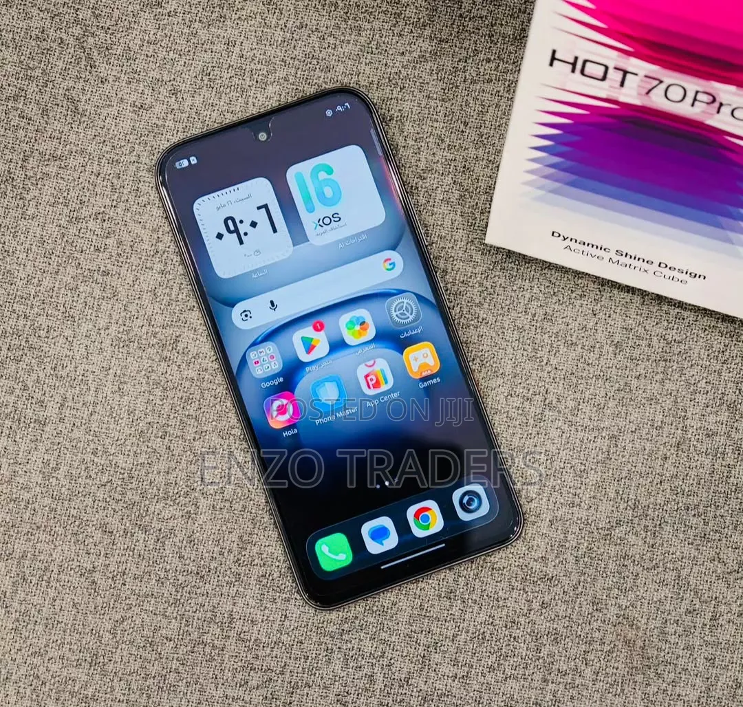 New Infinix Hot 70 Pro 5G+ 256 GB Black