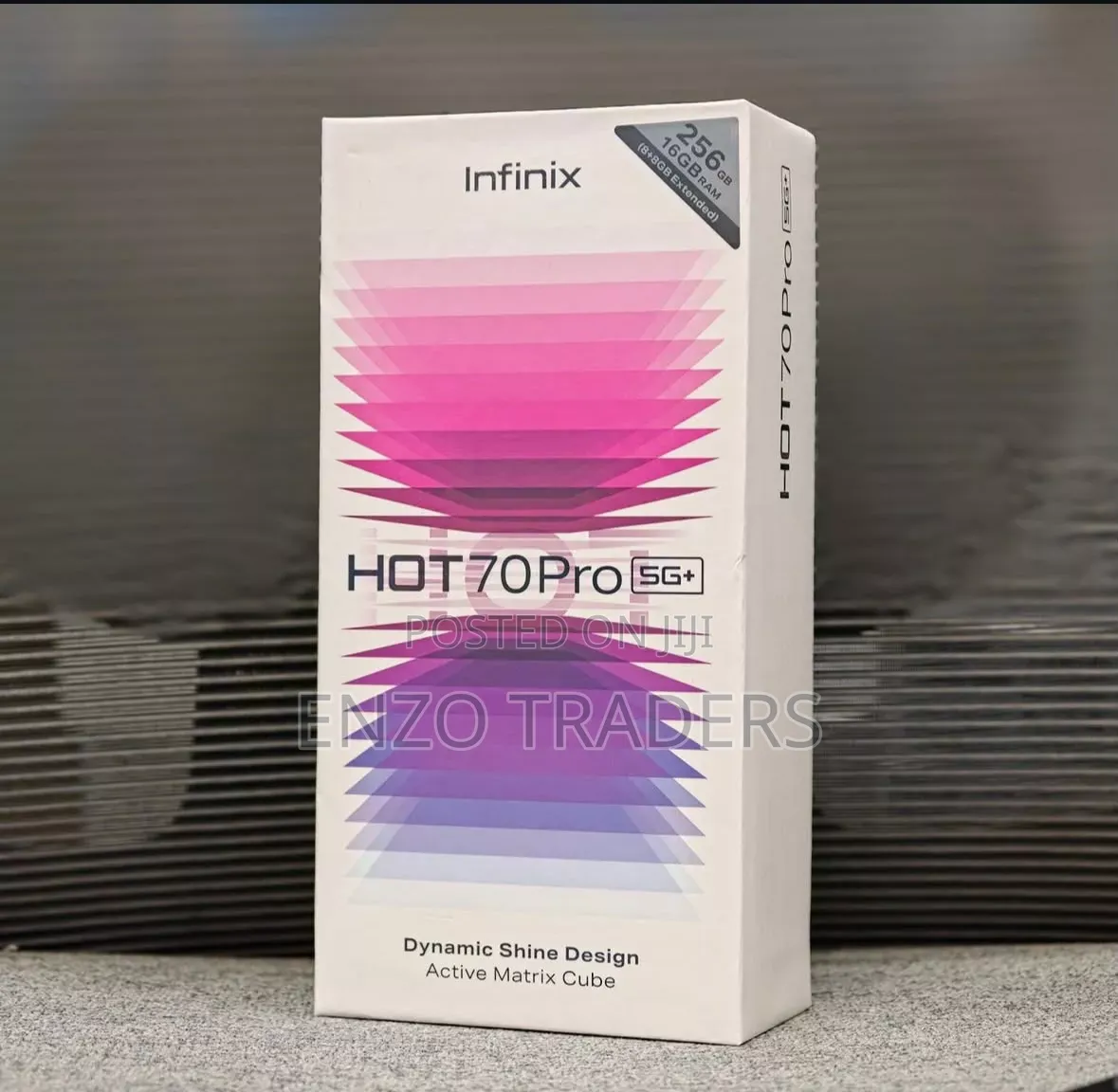 New Infinix Hot 70 Pro 5G+ 256 GB Black