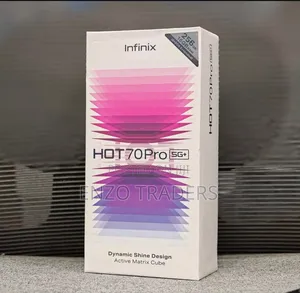 New Infinix Hot 70 Pro 5G+ 256 GB Black