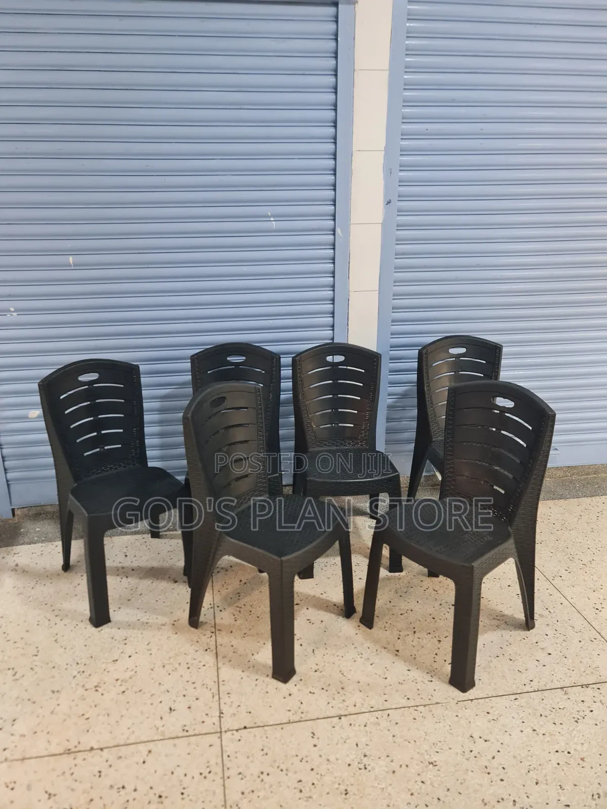 Portable Armless Plastic Chairs Plastic Chairs 1pcs