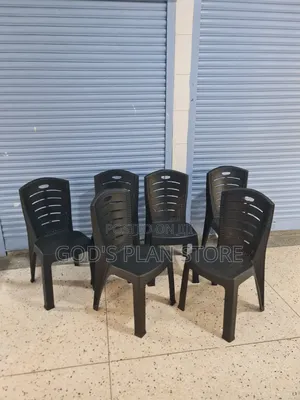 Portable Armless Plastic Chairs Plastic Chairs 1pcs
