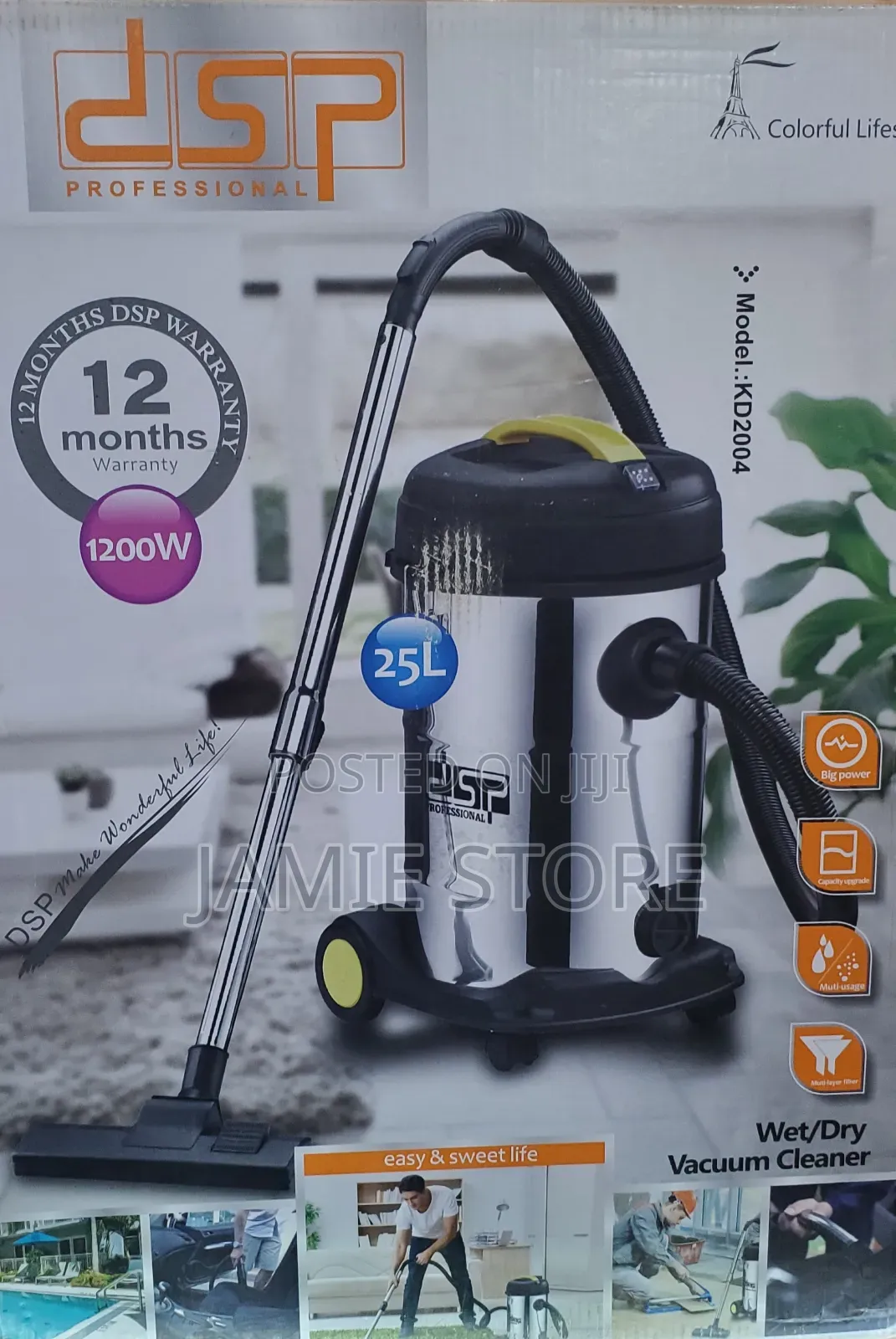 DSP Professional Vacuum Cleaner/ DSP Vacuum Cleaner 25l