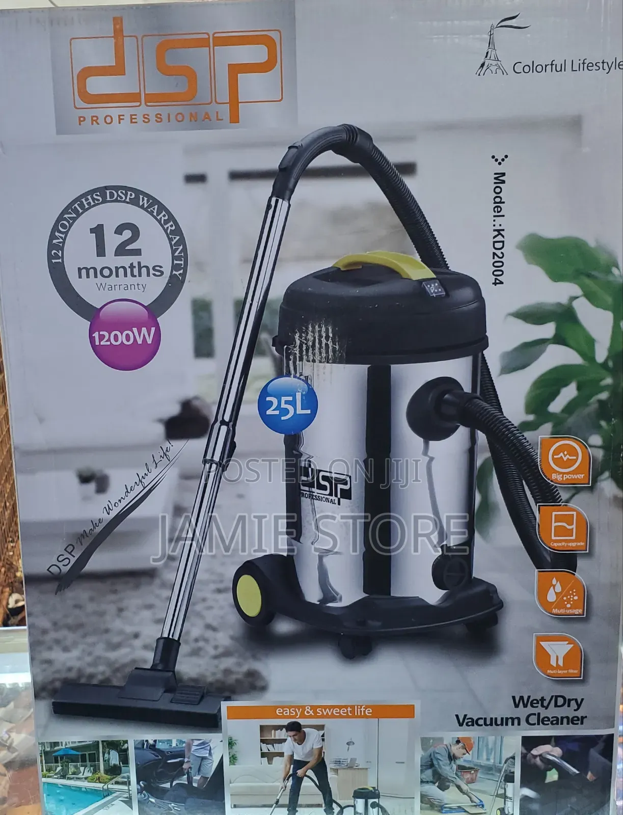 DSP Professional Vacuum Cleaner/ DSP Vacuum Cleaner 25l