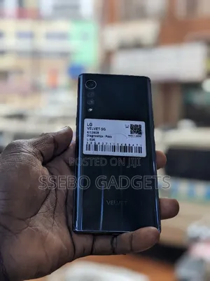 LG Velvet 5G 128 GB Black