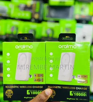 Oraimo MagPower 15 OPB-7102W 10000mAh Magnetic Wireless Power Bank