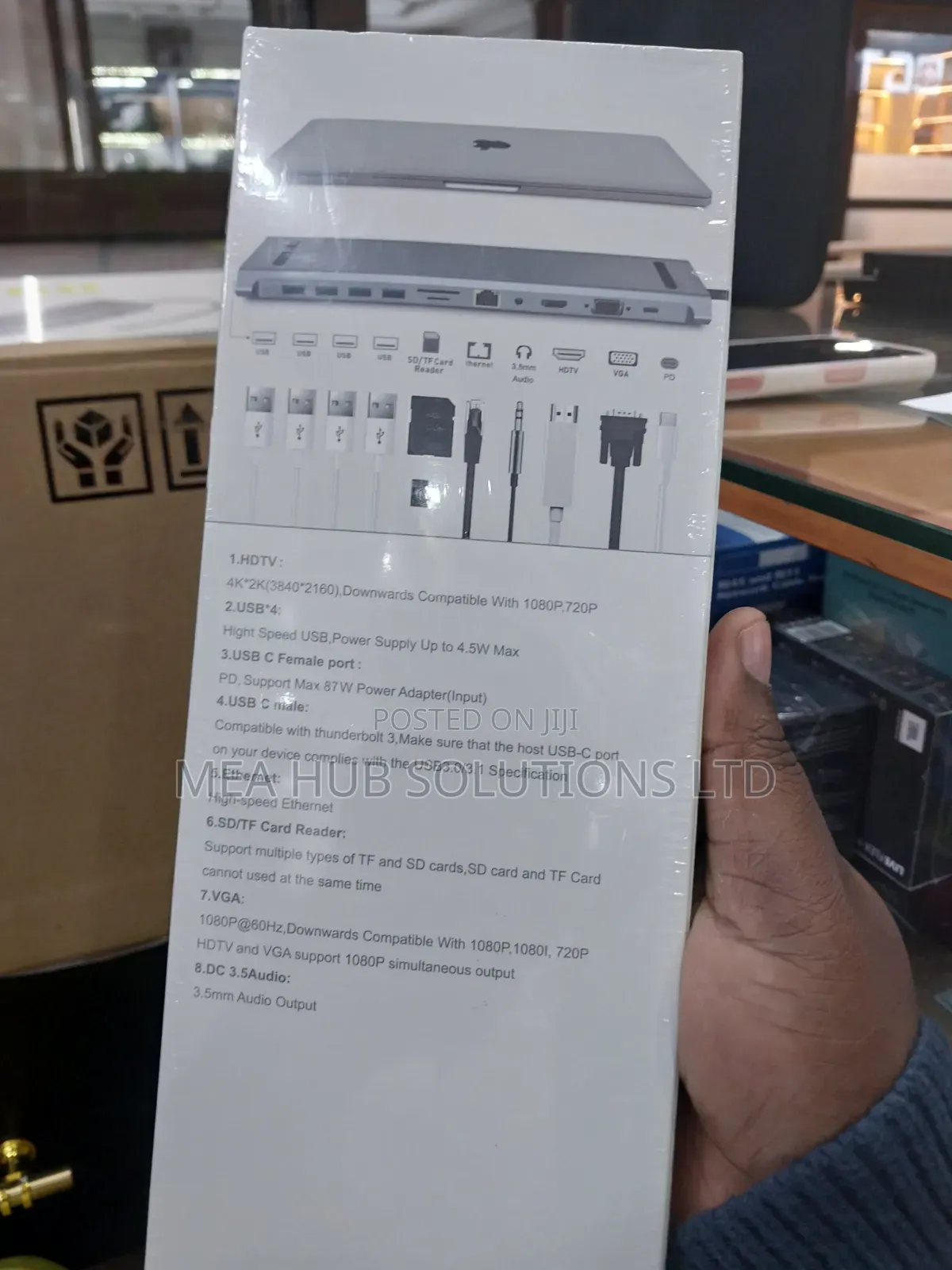 11 in 1 Ports Multifunction Docking